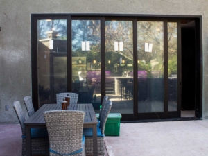 Multi sliding glass patio doors